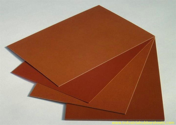A superfície lisa de Brown coloriu a folha plástica/folha fenólico do algodão resistentes ao calor